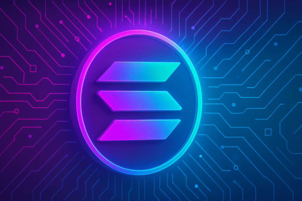 Solana Coin का ग्राफिक