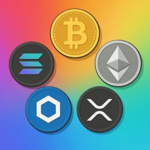 "Top 5 crypto coins August 2025" Bitcoin,solana ,xrp, etc.
