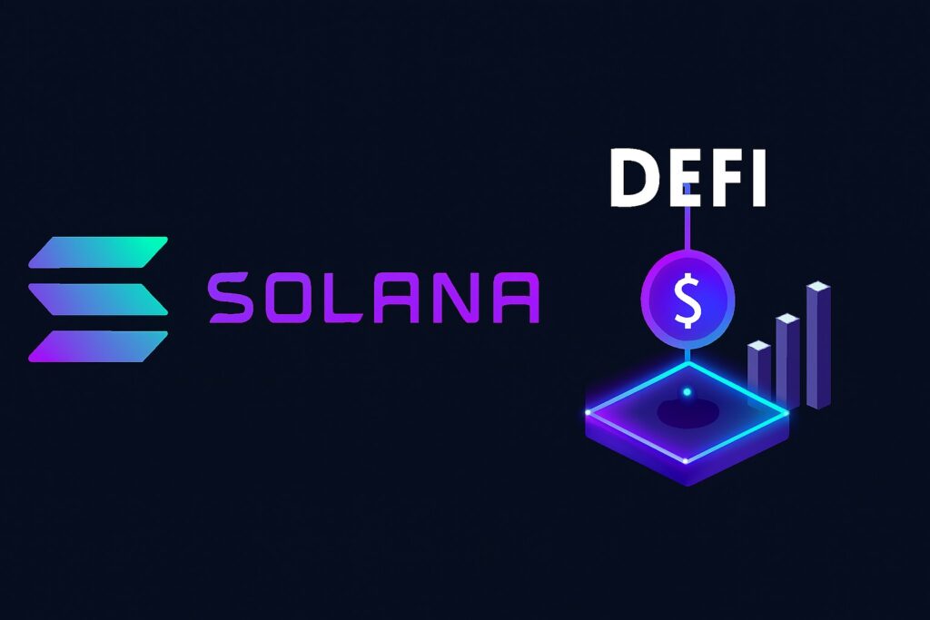 Solana ecosystem in DeFi illustration